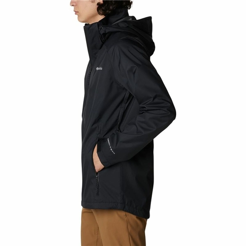 Férfi Sport Dzseki - Columbia - Rain Scape™ Fekete - Image 12