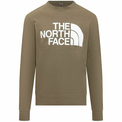 Férfi Kapucni Nélküli Pulóver - The North Face - Standard Khaki